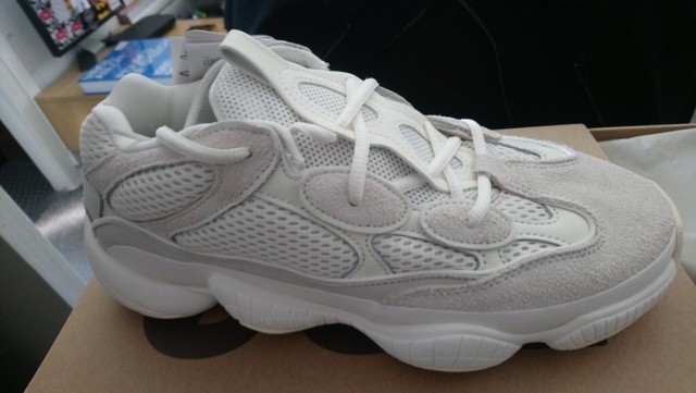Yeezy 500 Desert Rat 'Super Moon Yellow' New PUSHAS